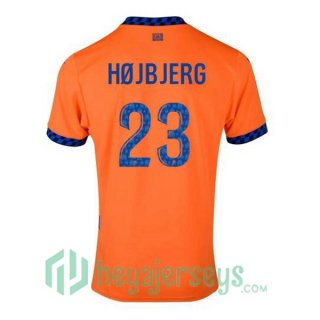 Olympique Marseille (HØJBJERG 23) Third Soccer Jerseys Orange 2024/2025