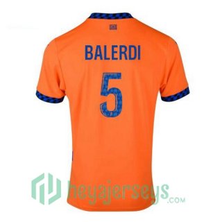 Olympique Marseille (BALERDI 5) Third Soccer Jerseys Orange 2024/2025