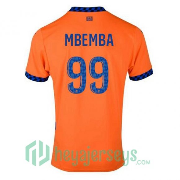 Olympique Marseille (MBEMBA 99) Third Soccer Jerseys Orange 2024/2025