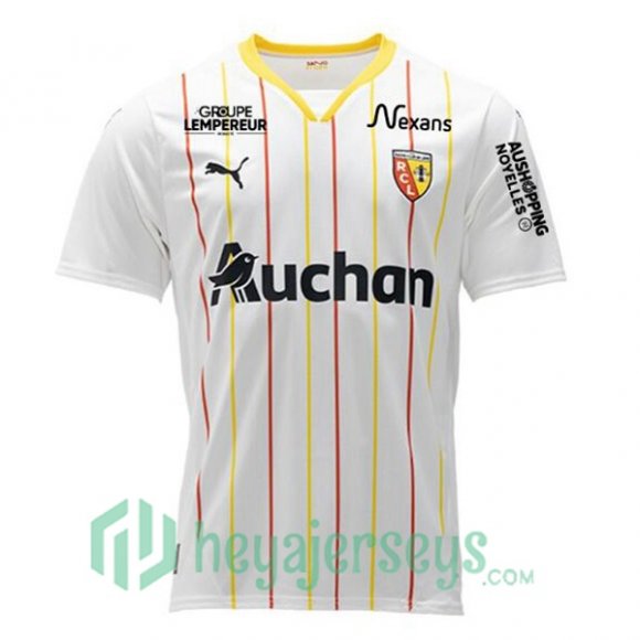 RC Lens Third Soccer Jerseys White 2024/2025