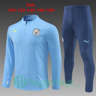 Tracksuit Manchester City Kids Blue 2024/2025