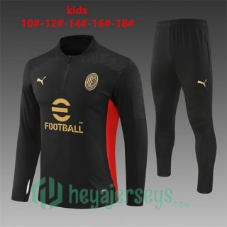 Tracksuit AC Milan Kids Black 2024/2025