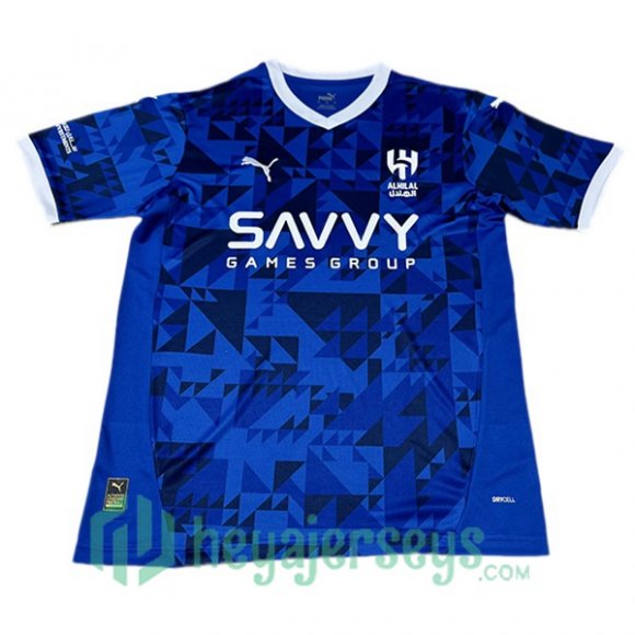 Al-Hilal FC Home Soccer Jerseys Blue 2024/2025