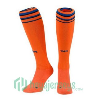 Olympique Marseille Third Soccer Socks Orange 2024/2025