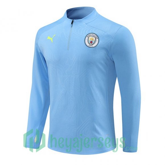 Training Sweatshirt Manchester City Blue 2024/2025