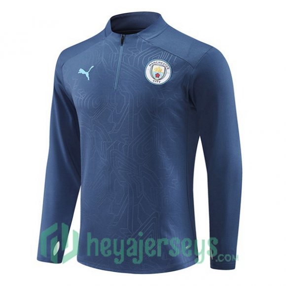 Training Sweatshirt Manchester City Blue Royal 2024/2025