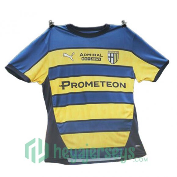 Parma Calcio Away Soccer Jerseys Yellow Blue 2024/2025