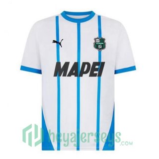 US Sassuolo Away Soccer Jerseys White 2024/2025