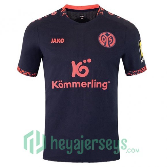 FSV Mainz 05 Away Soccer Jerseys Black 2024/2025