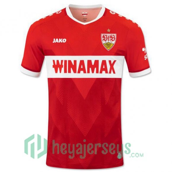 VfB Stuttgart Away Soccer Jerseys Red 2024/2025