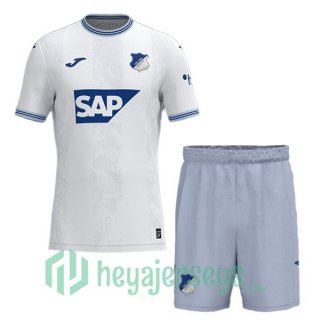 TSG Hoffenheim Kids Away Soccer Jerseys White 2024/2025