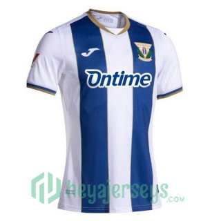 CD Leganes Home Soccer Jerseys White Blue 2024/2025