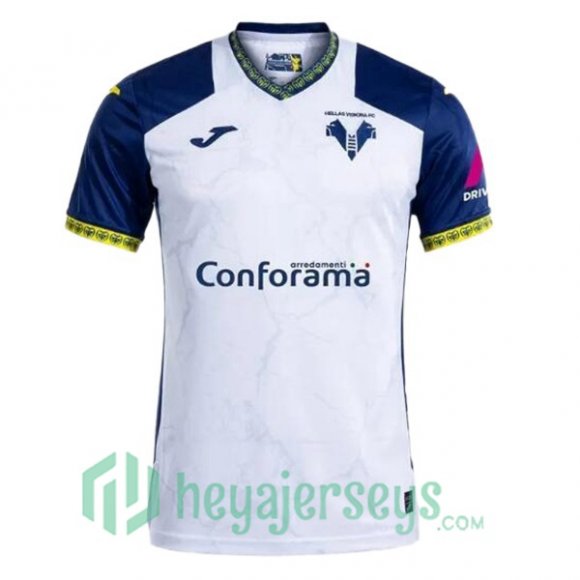 Hellas Verona Away Soccer Jerseys White 2024/2025