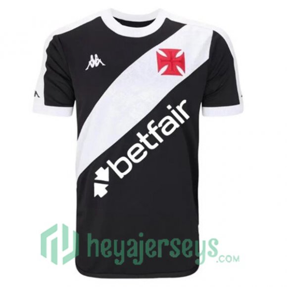 CR Vasco da Gama Home Soccer Jerseys Black 2024/2025