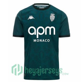 AS Monaco Away Soccer Jerseys Green 2024/2025