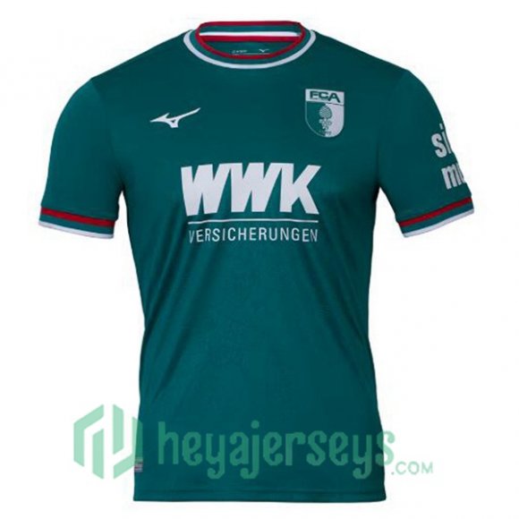 FC Augsburg Away Soccer Jerseys Green 2024/2025