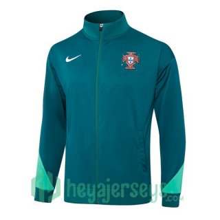 Training Jacket Portugal Green 2024/2025