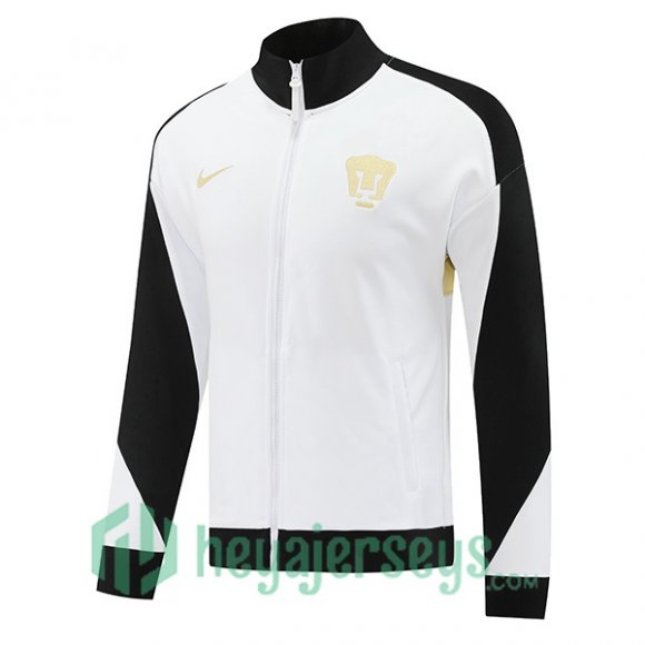 Training Jacket Pumas UNAM White 2024/2025