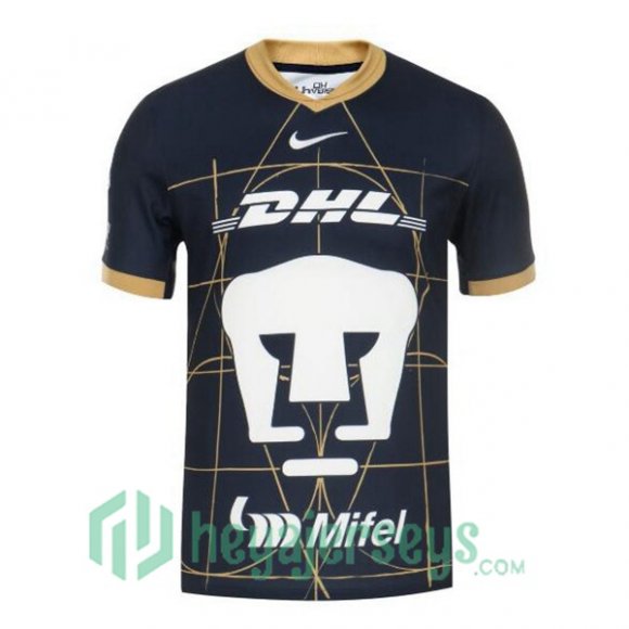 Pumas UNAM Away Soccer Jerseys Black 2024/2025