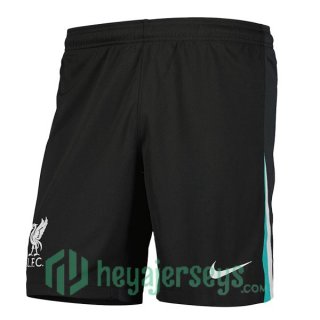 FC Liverpool Away Soccer Shorts Black 2024/2025