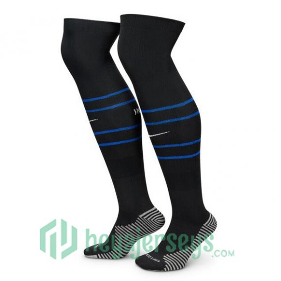 Inter Milan Home Soccer Socks Blue 2024/2025