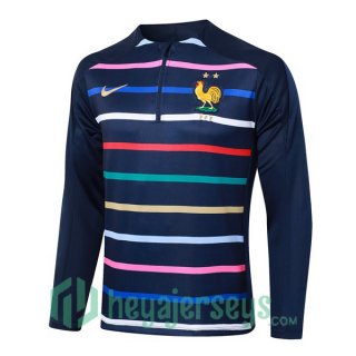 Training Sweatshirt France Blue Royal 2024/2025