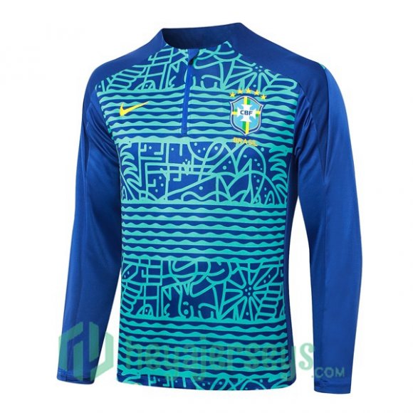 Training Sweatshirt Brazil Blue 2024/2025