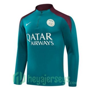 Training Sweatshirt Paris Saint Germain Green 2024/2025