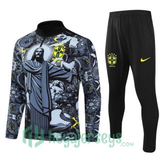 Tracksuit Brazil Black 2024/2025