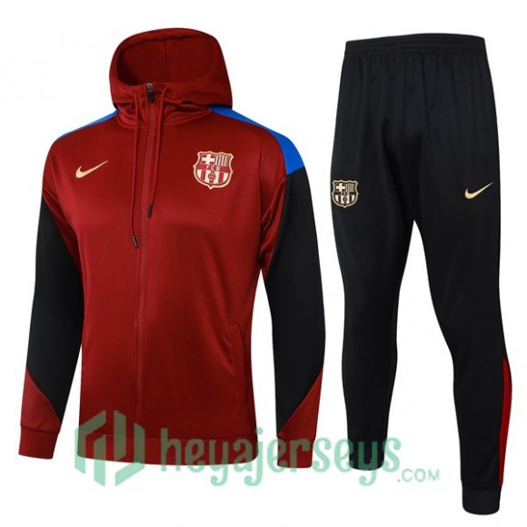 Tracksuit - Hooded FC Barcelona Red 2024/2025