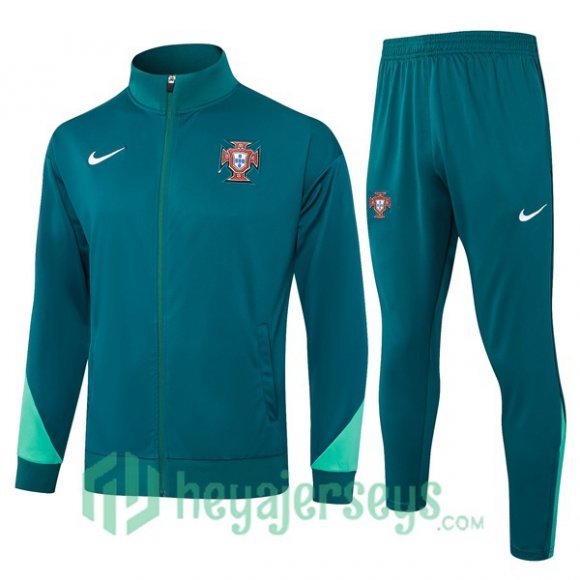 Training Jacket Portugal Green 2024/2025