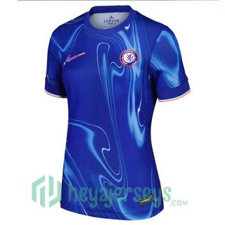 FC Chelsea Women Home Soccer Jerseys Blue 2024/2025