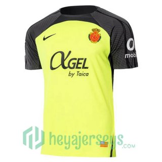 RCD Mallorca Away Soccer Jerseys Yellow 2024/2025