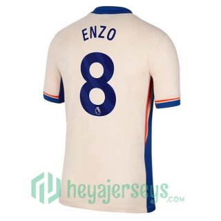 FC Chelsea (Enzo 8) Away Soccer Jerseys Yellow 2024/2025