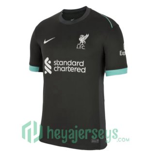 FC Liverpool Away Soccer Jerseys Black 2024/2025