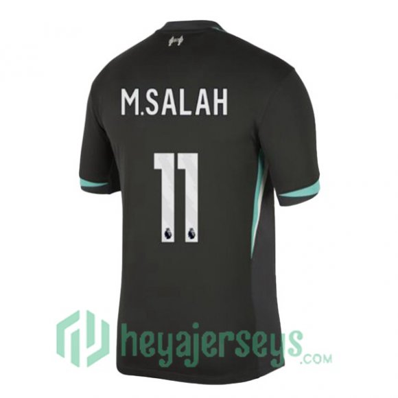 FC Liverpool (M.SALAH 11) Away Soccer Jerseys Black 2024/2025