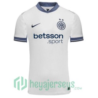 Inter Milan Away Soccer Jerseys White 2024/2025