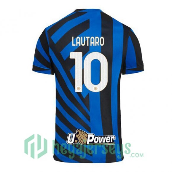 Inter Milan (LAUTARO 10) Home Soccer Jerseys Blue 2024/2025