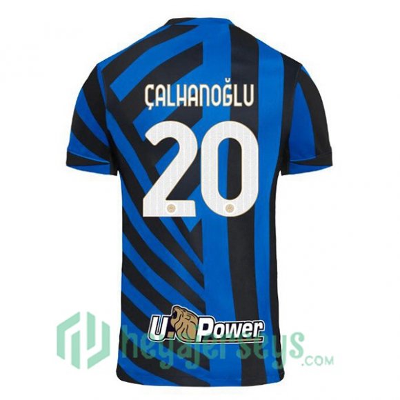 Inter Milan (ÇALHANOĞLU 20) Home Soccer Jerseys Blue 2024/2025