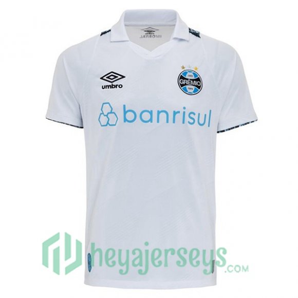 Gremio Away Soccer Jerseys White 2024/2025