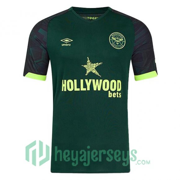 Brentford FC Third Soccer Jerseys Green 2024/2025