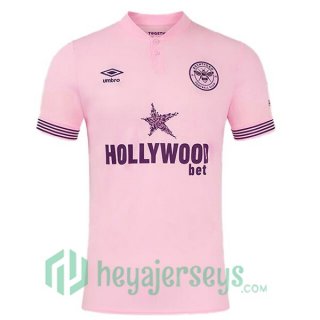 Brentford FC Away Soccer Jerseys Rose 2024/2025