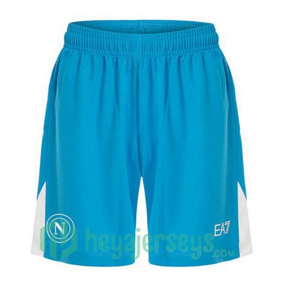 SSC Napoli Home Soccer Shorts Blue 2024/2025