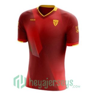 Lecce Soccer Jerseys Third Red 2023/2024
