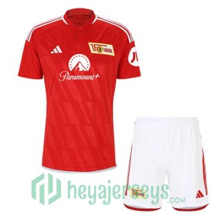 FC Union Berlin Kids Soccer Jerseys Home Red 2023/2024