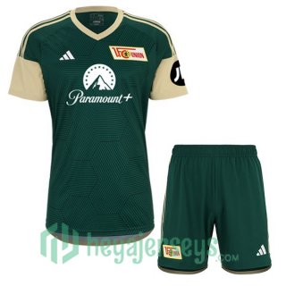 FC Union Berlin Kids Soccer Jerseys Third Green 2023/2024