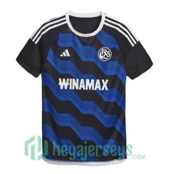 RC Strasbourg Alsace Soccer Jerseys Third Blue 2023/2024