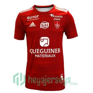 Stade Brestois Soccer Jerseys Home Red 2023/2024