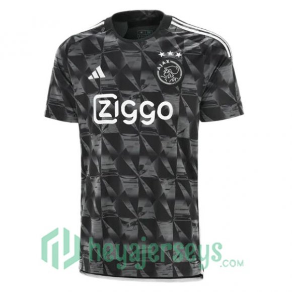 AFC Ajax Soccer Jerseys Third Black 2023/2024