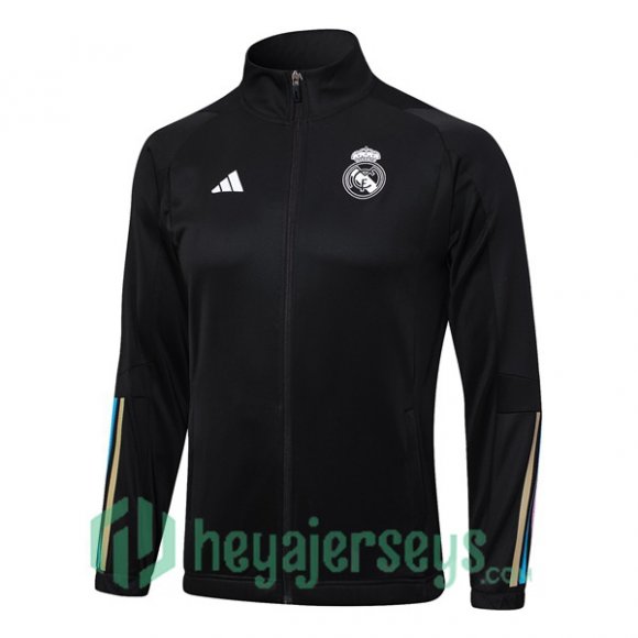 Training Jacket Real Madrid Black 2023/2024